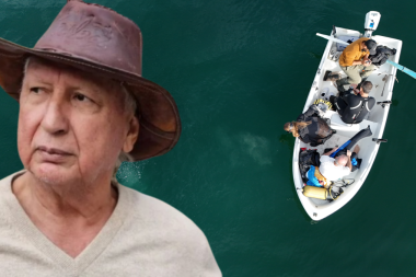 Şener Üşümezsoy o bölgeye işaret etmişti: Su altında fokurdama başladı