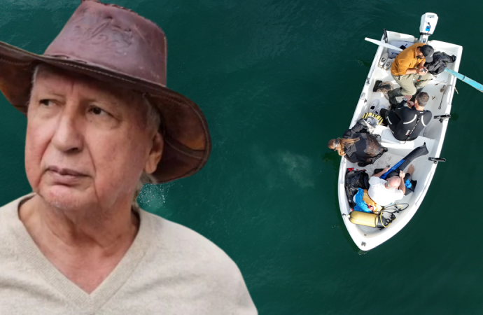 Şener Üşümezsoy o bölgeye işaret etmişti: Su altında fokurdama başladı