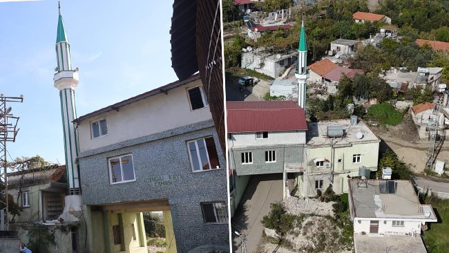 Bu caminin altından yol geçiyor