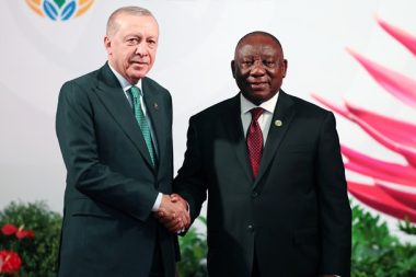 Erdoğan G 20’de resmi karşılama törenine katıldı