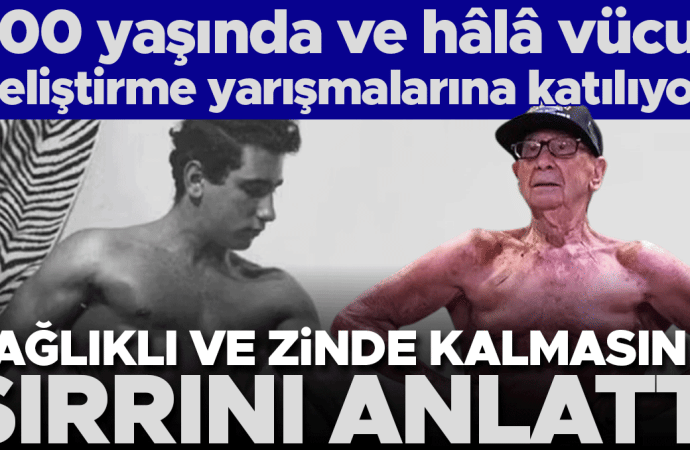 100 yaşında ve hâlâ vücut geliştirme yarışmalarına katılıyor