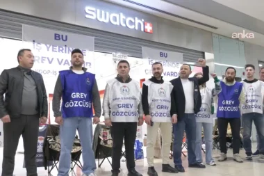 Swatch işçileri saati durdurdu: 15 mağazada iki haftadır grevdeler