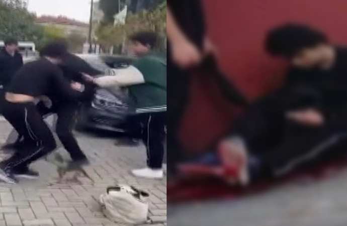 Yine bir lise, yine bıçaklamalı kavga