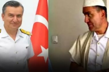 Sarıklı amirali sordular, selefini işaret etti