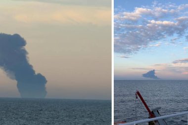 Karadeniz’de Kandıra açıklarında patlama yaşanan gemideki mürettebat kurtarıldı