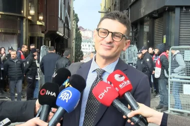 Papa 14. Leo İstanbul’da Andrea Minguzzi ile görüştü