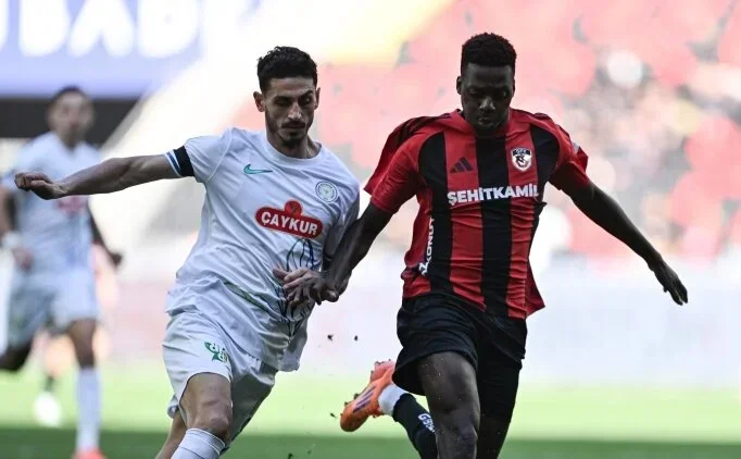 Gaziantep-Rize yenişemedi