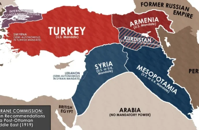 Amerikan King–Crane Komisyonu: Bir Asrı Aşan Zihin Haritası ve Bugünün Kırılgan Ortadoğu’su