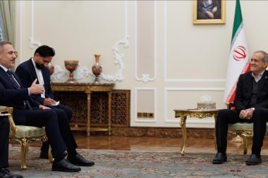 Fidan, İran Cumhurbaşkanı Pezeşkiyan tarafından kabul edildi