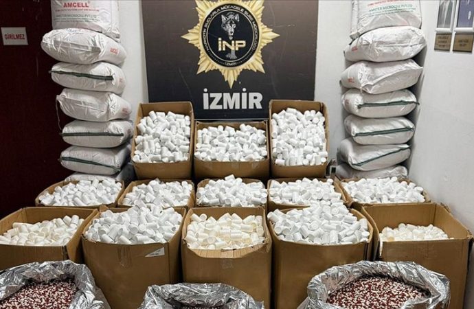 Tek seferde 2 milyon 309 bin 774 uyuşturucu hap ele geçti