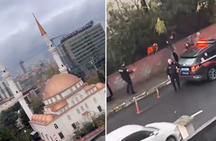 Camiden gelen müstehcen sesler ortalığı karıştırdı