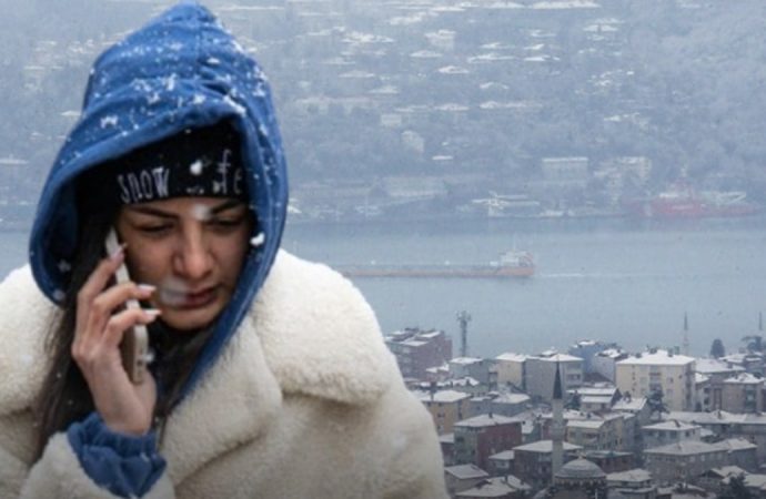 AKOM İstanbul’da kar için ilk kez tarih verdi