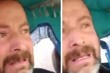 Canlı yayın açıp kendisini belediye önünde ateşe verdi