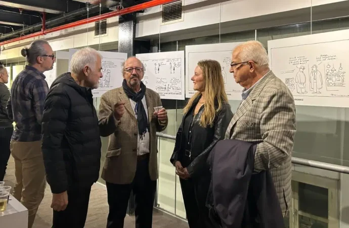 Behiç Ak ve Kenan Mortan ortak sergisi: ‘Ekonomi Karikatürleri ve Yorumları’