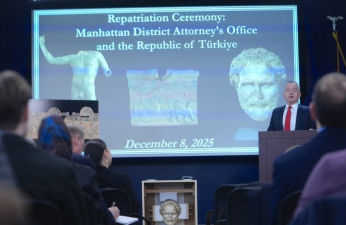 ABD’den Türkiye’ye tarihi iade: 41 eser yurda dönüyor