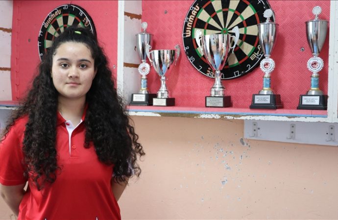 ‘Dart’ şampiyonası: Türkiye iki sporcuyla katıldı, biri altın aldı