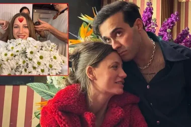 Mert Demir Serenay Sarıkaya’yı papatyalara boğdu!