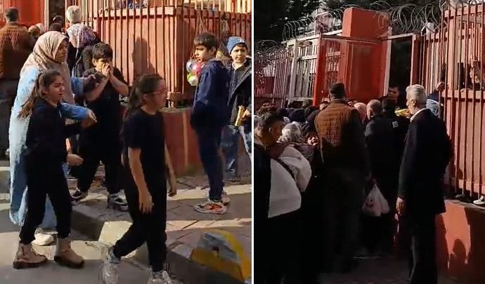 Okul boşalttıran doğal gaz paniği: Buhar çıkışında ibaretmiş