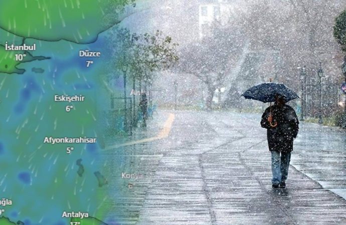 Meteoroloji’den kar ve sağanak uyarısı