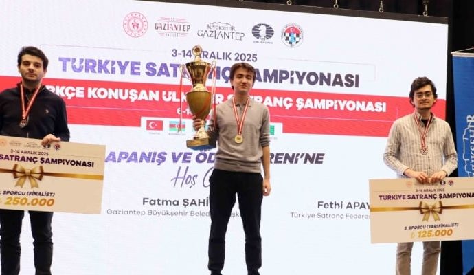 2025 Türkiye satranç şampiyonu Işık Can oldu