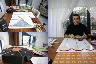 Topladığı materyalle hayalindeki matematik müzesini kurmaya hazırlanıyor