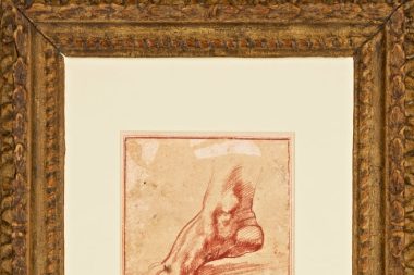 Michelangelo imzalı ayak eskizi 1 milyar liraya satıldı