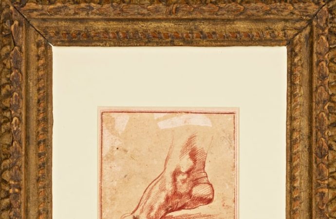 Michelangelo imzalı ayak eskizi 1 milyar liraya satıldı