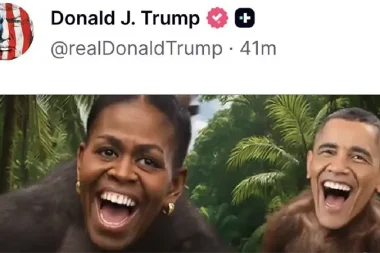 Trump kendini aştı, inanılmaz ırkçı bir paylaşım yaptı, partisinden tepki gelince de sildi