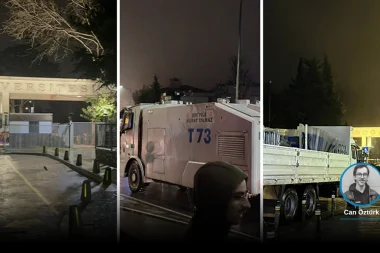 Öğrenciler tepkili: Boğaziçi’nin kulüp odaları TOMA eşliğinde boşaltılıyor