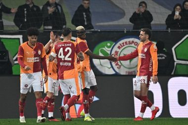 Galatasaray, Rize’de güle oynaya kazandı