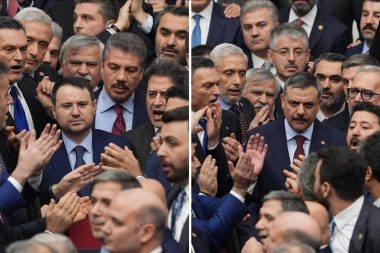 Meclis Meclis olalı böyle yemin töreni görmedi