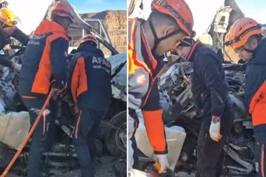 Öğrenci servisi TIR’a çarptı: Bir ölü, yedi yaralı