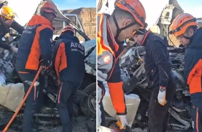 Öğrenci servisi TIR’a çarptı: Bir ölü, yedi yaralı