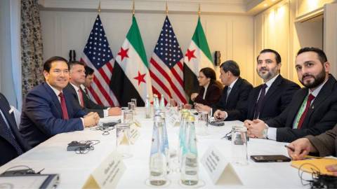 ABD Dışişleri Bakanı Rubio, Suriyeli mevkidaşı Şeybani ve SDG Genel Komutanı Abdi aynı masada