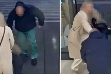 1,5 yaşında bebeği annesinin yanında kaçırmaya kalktı