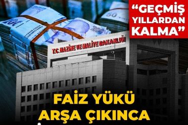 Maliye bütçedeki faiz yükü için açıklama yaptı: Geçmiş yıllardan kalan yük