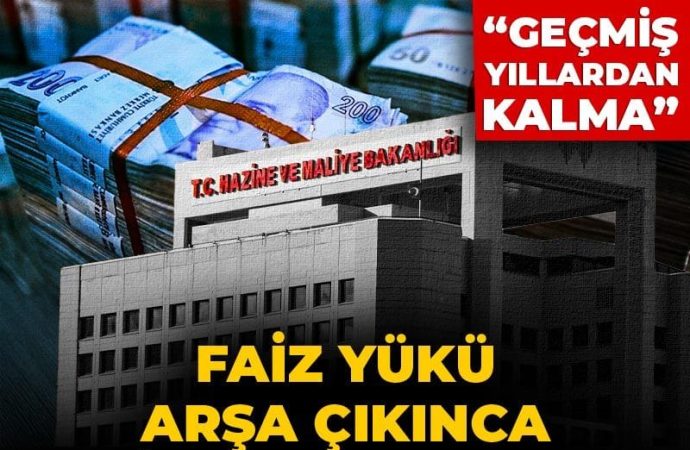 Maliye bütçedeki faiz yükü için açıklama yaptı: Geçmiş yıllardan kalan yük