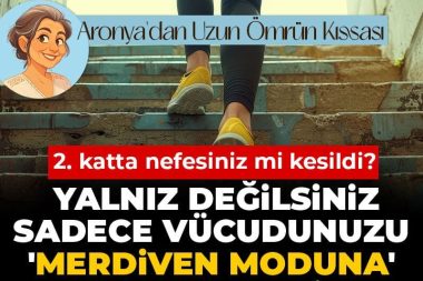2. katta tıkandınız mı: Vücudunuzu ‘merdiven moduna’ alın