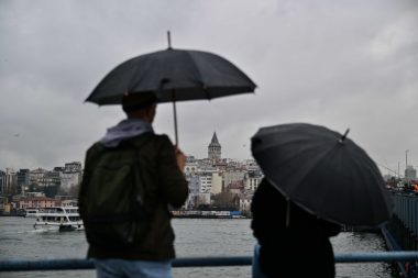 AKOM: İstanbul hafta sonu yağışlı