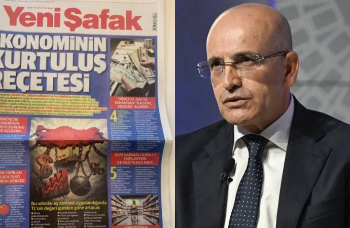 Yeni Şafak ekonomi yönetimine ekstra sayfayla bayrak açtı