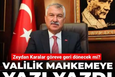 Valilik mahkemeye sordu: Zeydan Karalar’ın durumu nedir, göreve dönecek mi?