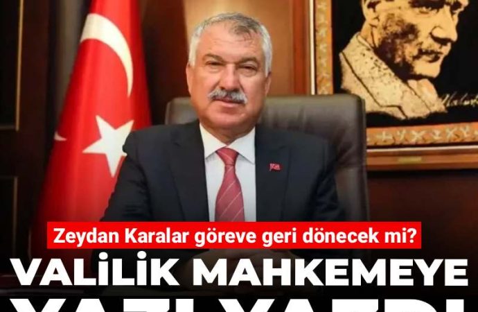 Valilik mahkemeye sordu: Zeydan Karalar’ın durumu nedir, göreve dönecek mi?