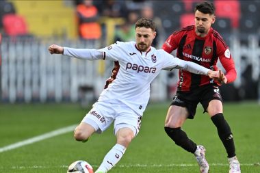 Trabzonspor deplasmanda galip