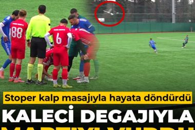 Martıya kalp masajı: Kaleci vurdu, 5 numara hayata döndürdü