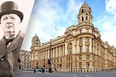 İkinci Dünya Savaşını kazanan adam bu odada günde kaç kadeh viski içerdi?