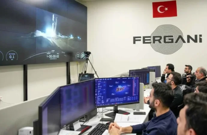 Fergani’nin beşinci uydusu uzayda