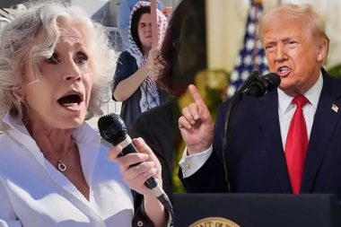 Jane Fonda 88 yaşında savaş karşıtı mitingde konuştu: Anneler şu anda yine enkazdan çocuklarını çıkarıyor