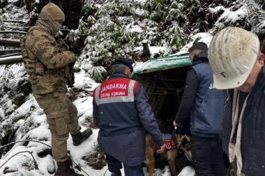 Ruhsatsız 10 maden ocağı imha edildi