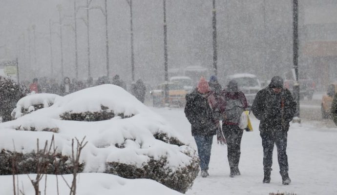Beş ile sarı kodlu kar uyarısı