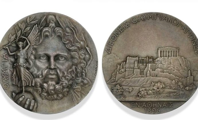 İlk modern olimpiyat madalyası 178 bin dolara satıldı